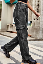 Loose Fit Long Pants Pockets (8)