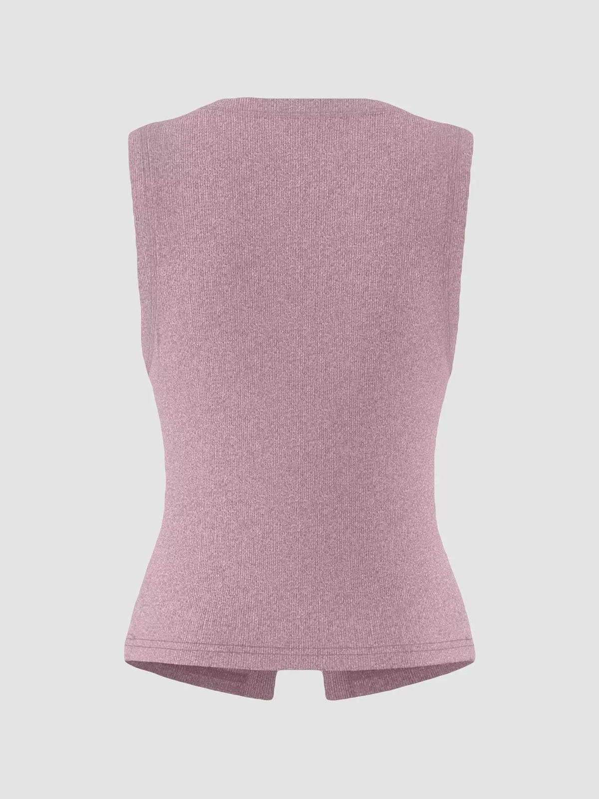 Ribbed Button-front Sleeveless Tank (11)