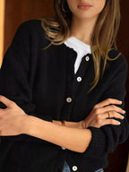 Button-down Dropped Shoulder Cardigan (9)