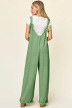 Full Size Texture Sleeveless Wide Leg Jumpsuit (21)