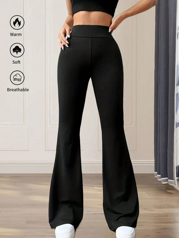 High Waist Flare Pants