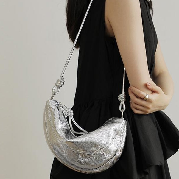 Mini One-shoulder Handbag in Genuine Leather photo 3