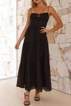 Ruched Smocked Back Cami Dress (10)