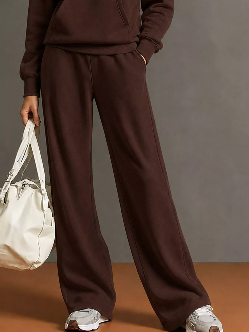 Kangaroo Pocket Hoodie Pants Set (27)