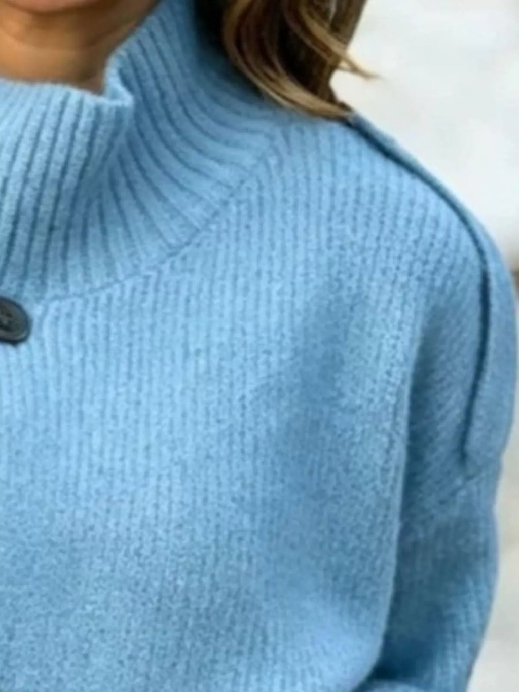 Full Size Button-up Mock Neck Cardigan Plus (8)