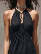 Sleeveless Tiered Maxi Dress (4)