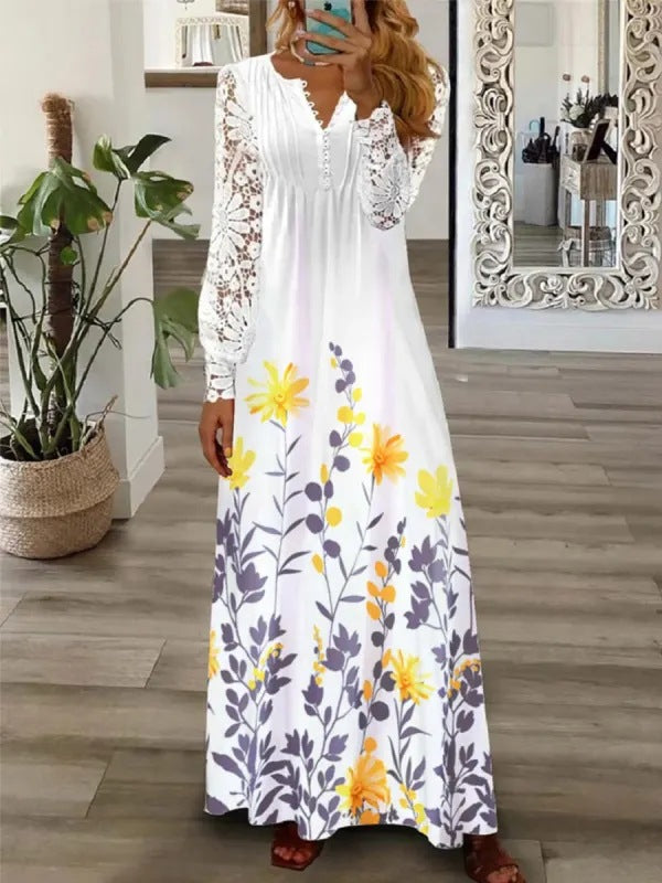 Lace Maxi Dress photo 5