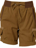 Full Size Drawstring Cargo Shorts Plus (32)
