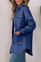 Snap Down Collared Winter Coat (11)