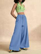 High-waisted Wide-leg Pants