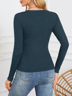 Notched Long Sleeve T-shirt (21)