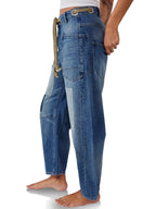 Washed Wide Leg Jeans (3)