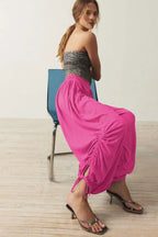 Drawstring Ruched Pants (24)
