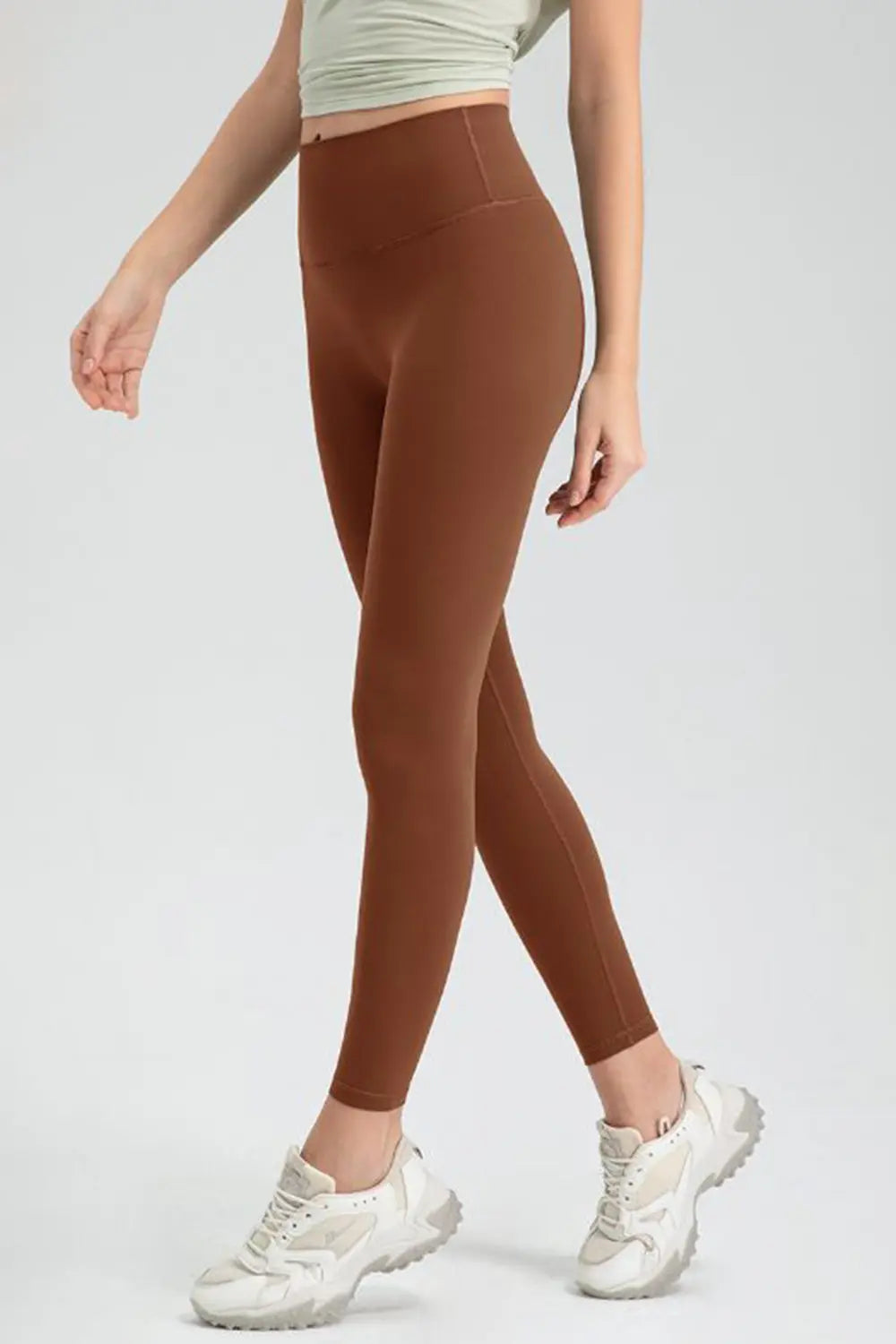 Wide Waistband High Waist Sport Leggings (20)