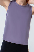 Round Neck Active Tank (17)