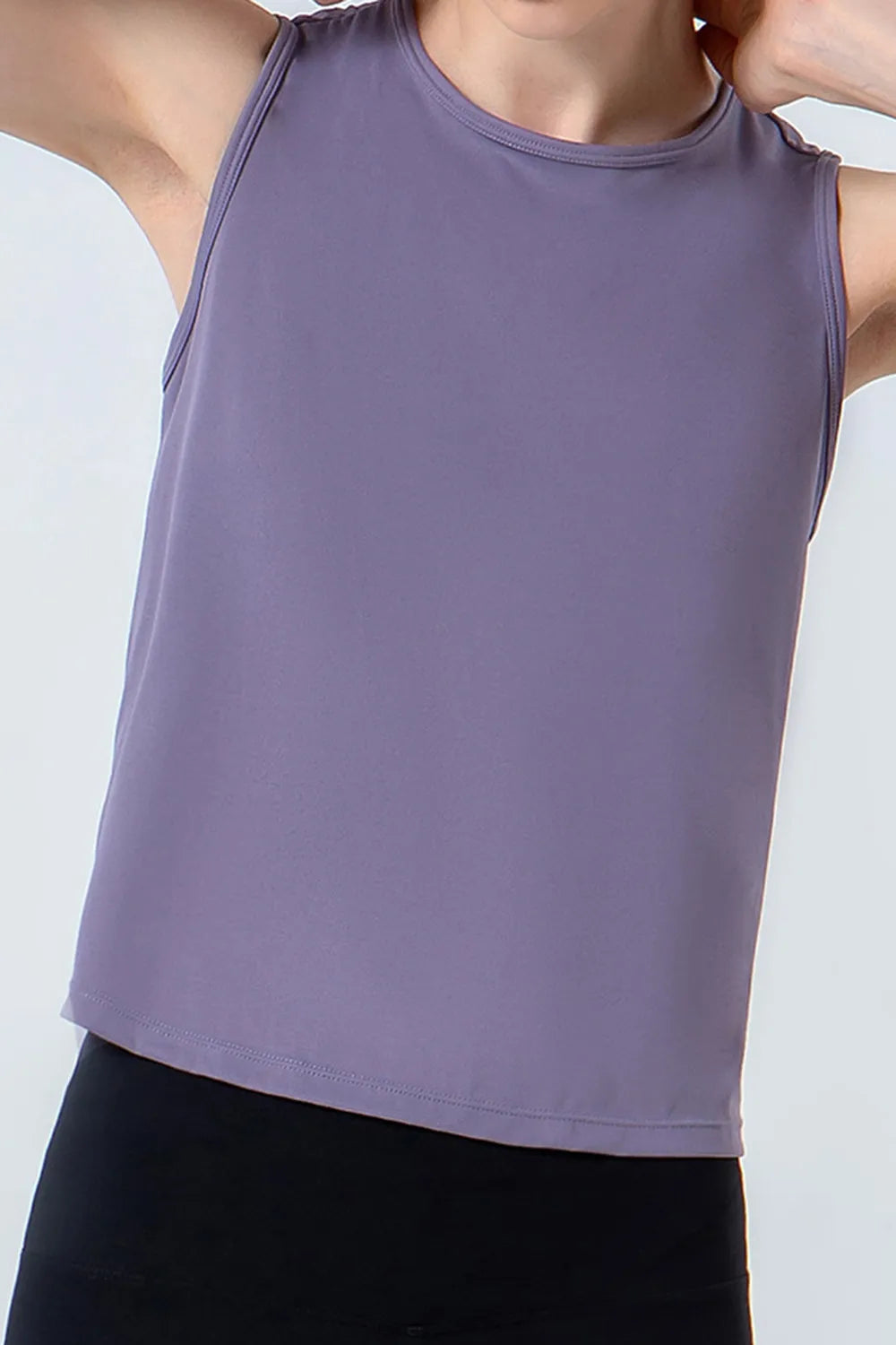 Round Neck Active Tank (17)