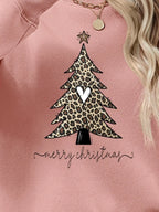 Christmas Tree Graphic Long Sleeve Sweatshirt (11)
