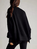 Round Neck Long Sleeve Sweater (12)