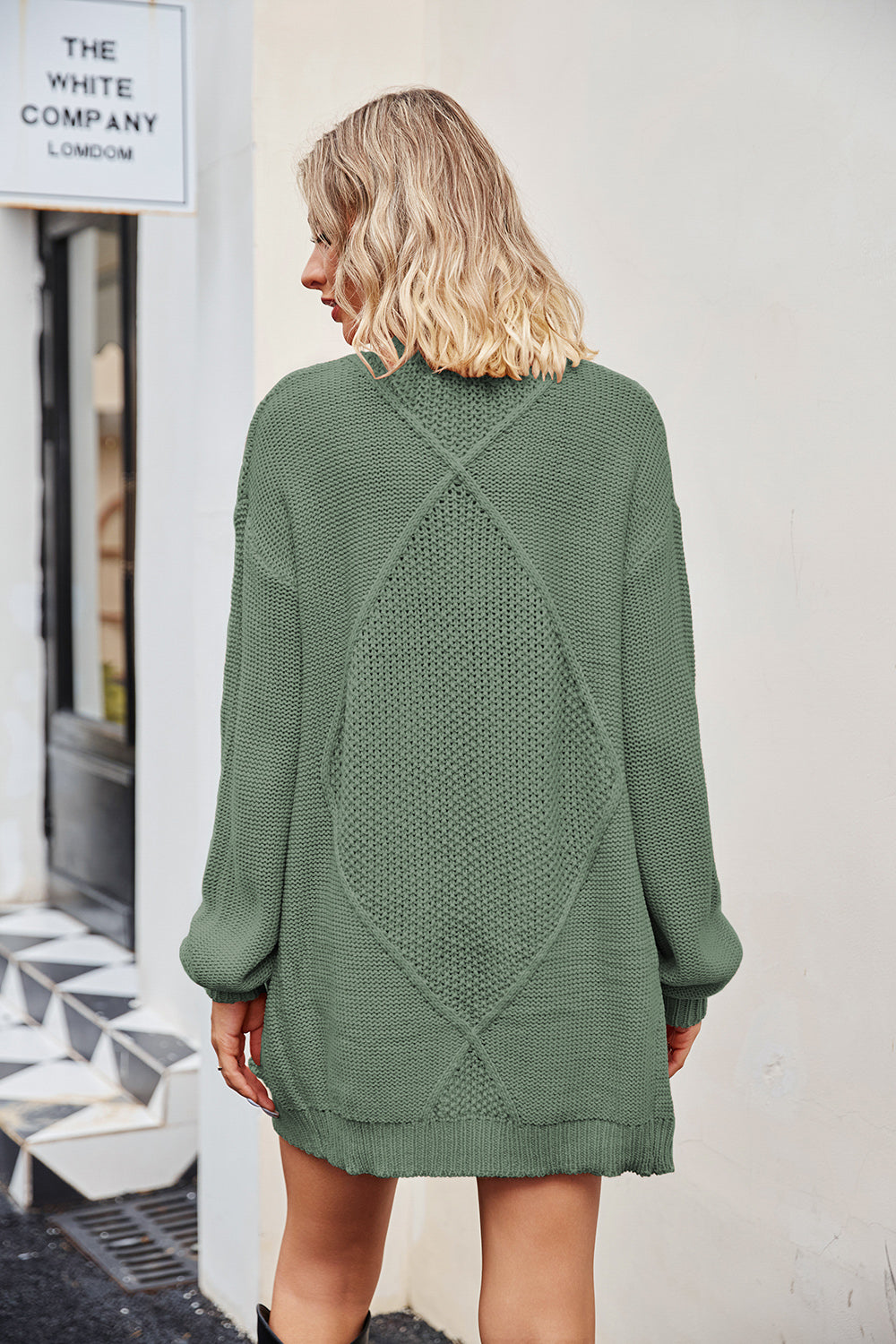 Open Front Cardigan Pockets (2)