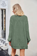 Open Front Cardigan Pockets (2)