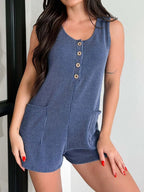 Texture Wide Strap Romper Pockets (6)