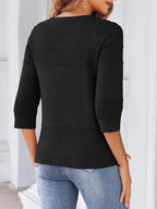 Button Up 3/4 Sleeve Cardigan (12)