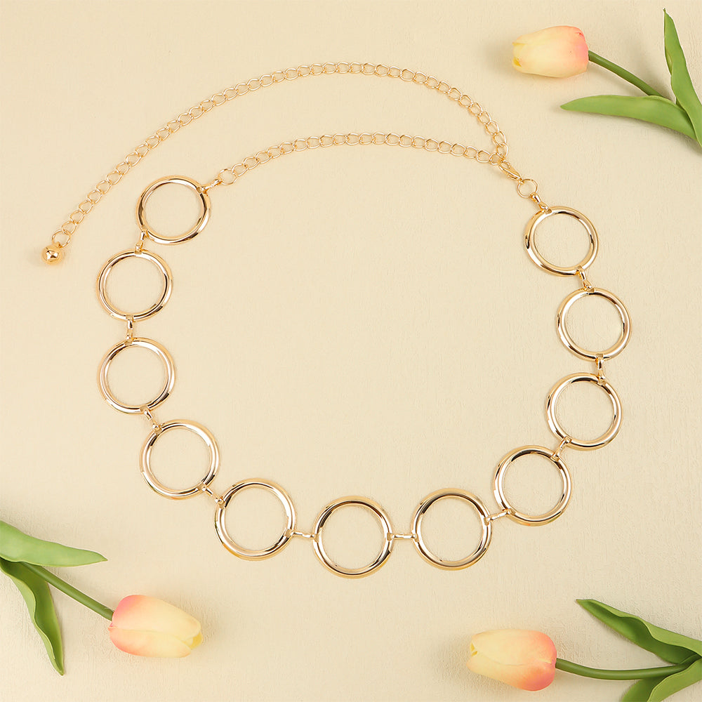 Circle Metal Chain Belt photo 10