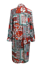 Printed Button Up Long Sleeve Cardigan (5)