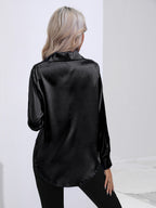 Collared Neck Buttoned Long Sleeve Shirt (21)