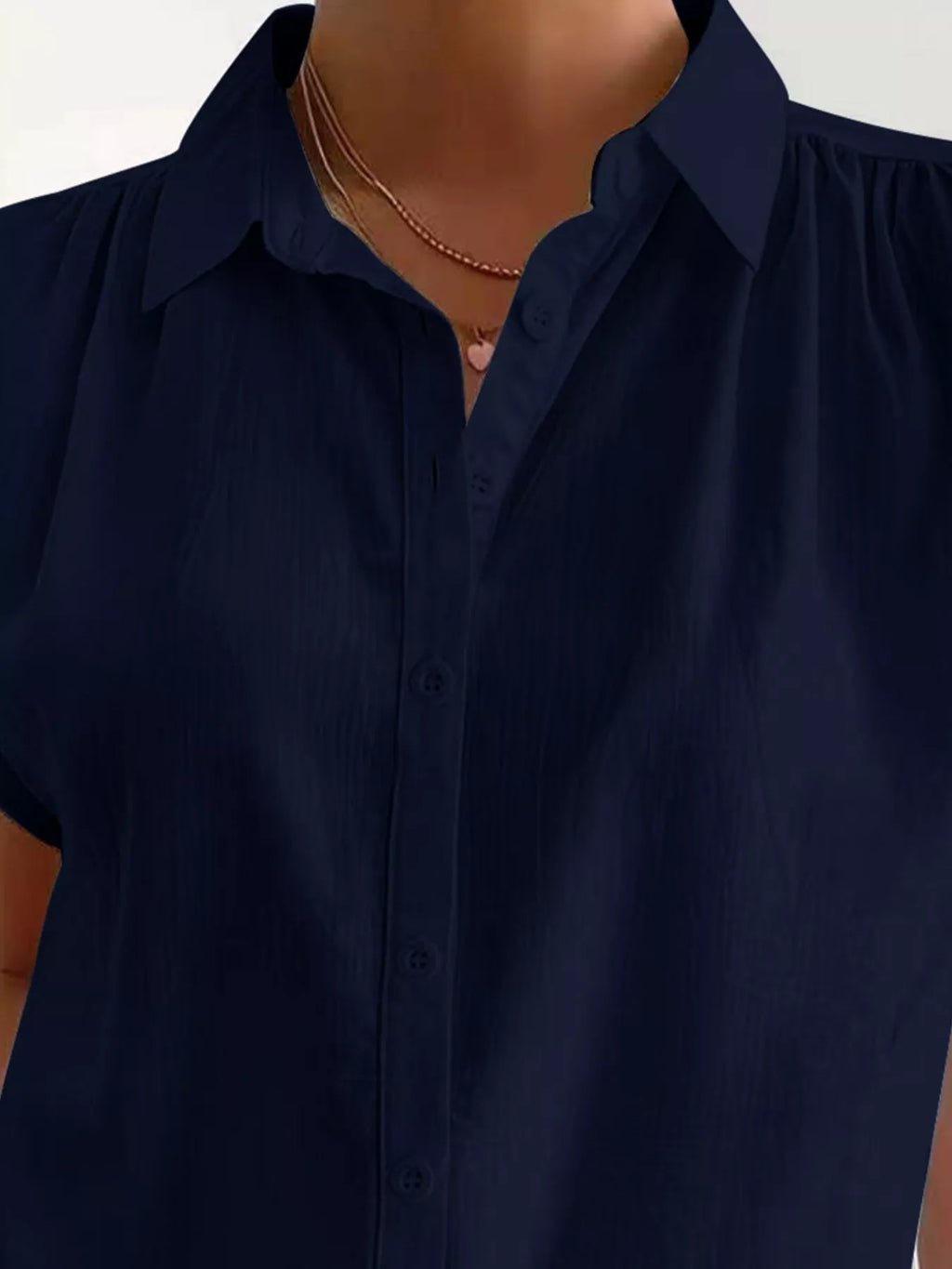 Button-down Short Sleeve Shirt (8)