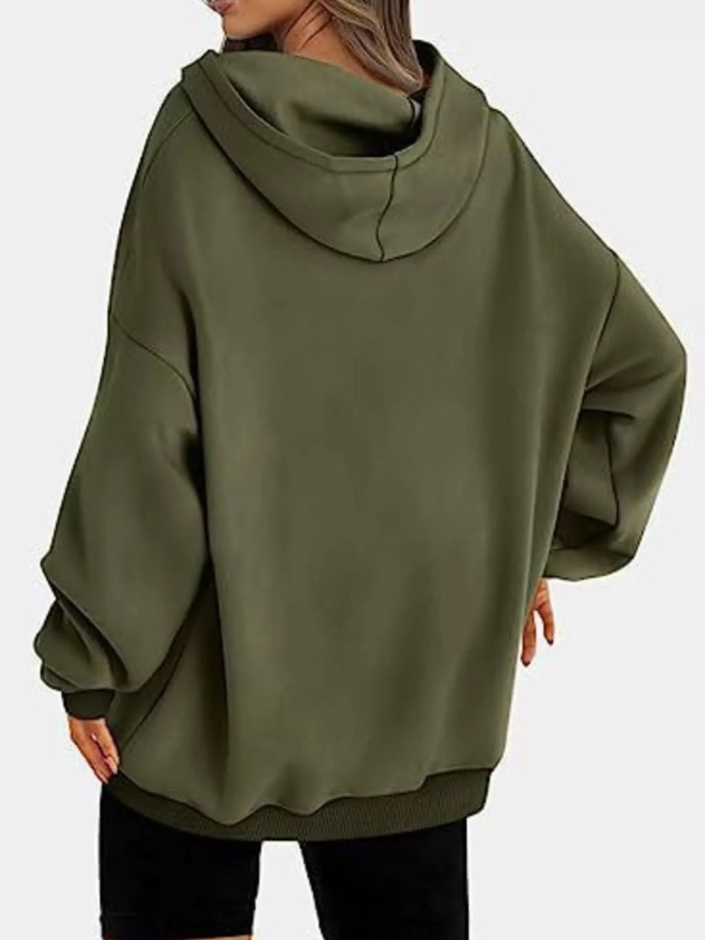 Drop Shoulder Long Sleeve Hoodie (8)