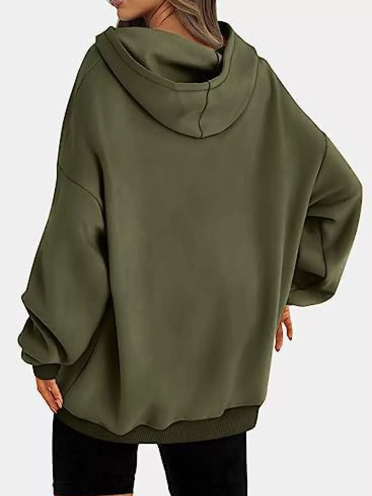 Drop Shoulder Long Sleeve Hoodie (8)