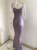 Spaghetti Strap Bodycon Maxi Dress (14)