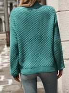 Mock Neck Long Sleeve Sweater (6)