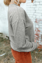 Round Neck Dropped Shoulder Sweatshirt (10)