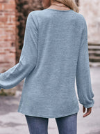 Ruffle Cuff Long Sleeve T-shirt (25)
