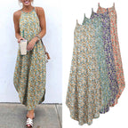 Sleeveless Print Maxi Dress photo 1
