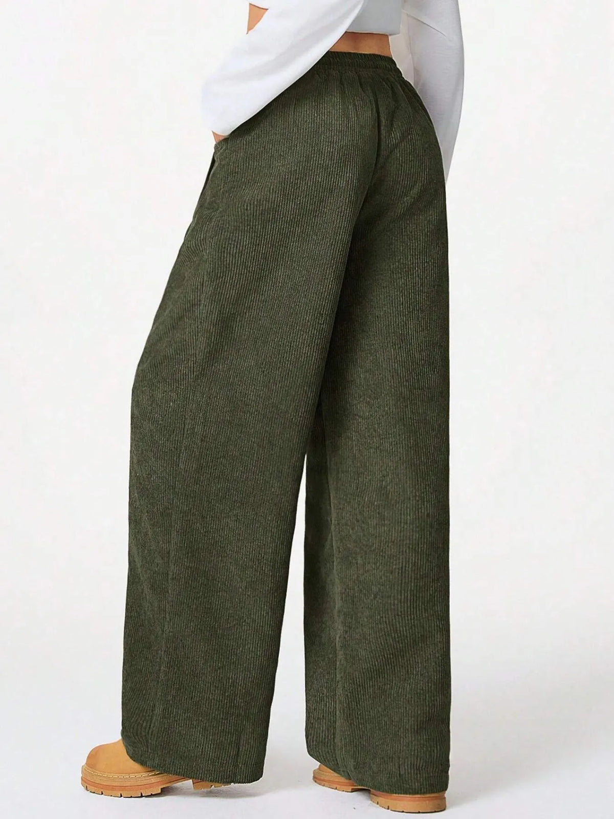 Drawstring Wide Leg Pants (8)