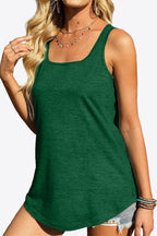 Curved Hem Square Neck Tank (6)