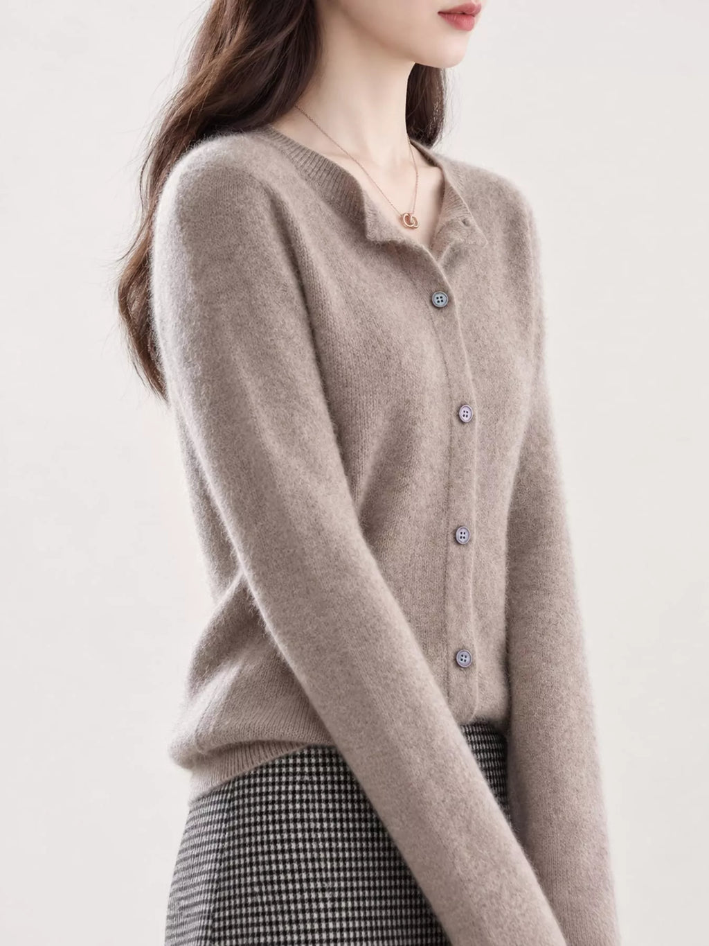 Button-down Long Sleeve Cardigan (3)