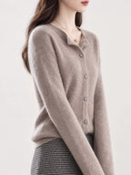 Button-down Long Sleeve Cardigan (3)