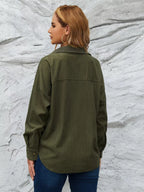 Corduroy Button-up Shirt (2)