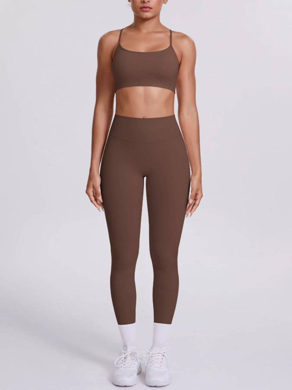Criss-cross Back Cami Leggings Active Set (17)