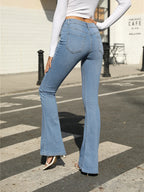 Full Size High-waist Flare Jeans Plus (6)
