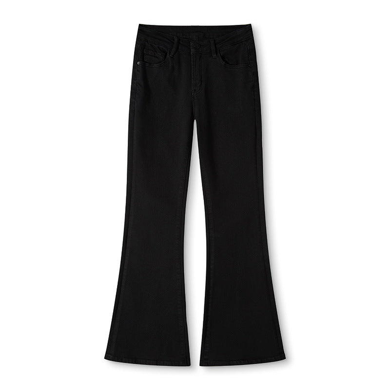 Big High Waist Slim-fit Trousers photo 3