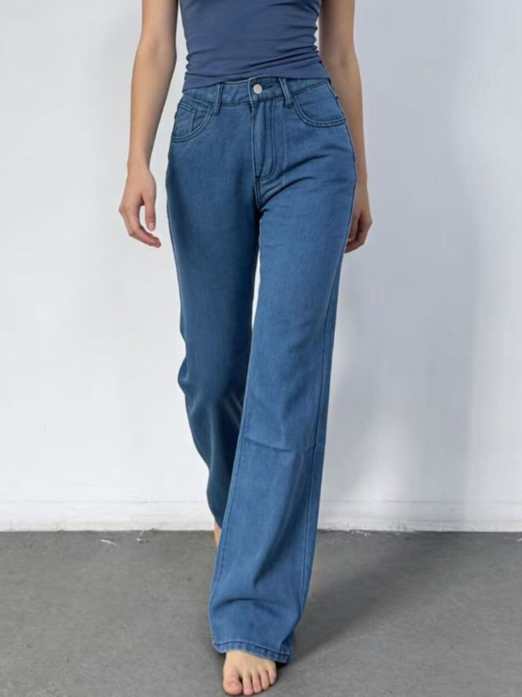 Butterfly Back Wide Leg Jeans (6)