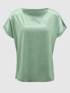 Round Neck Short Sleeve T-shirt (26)