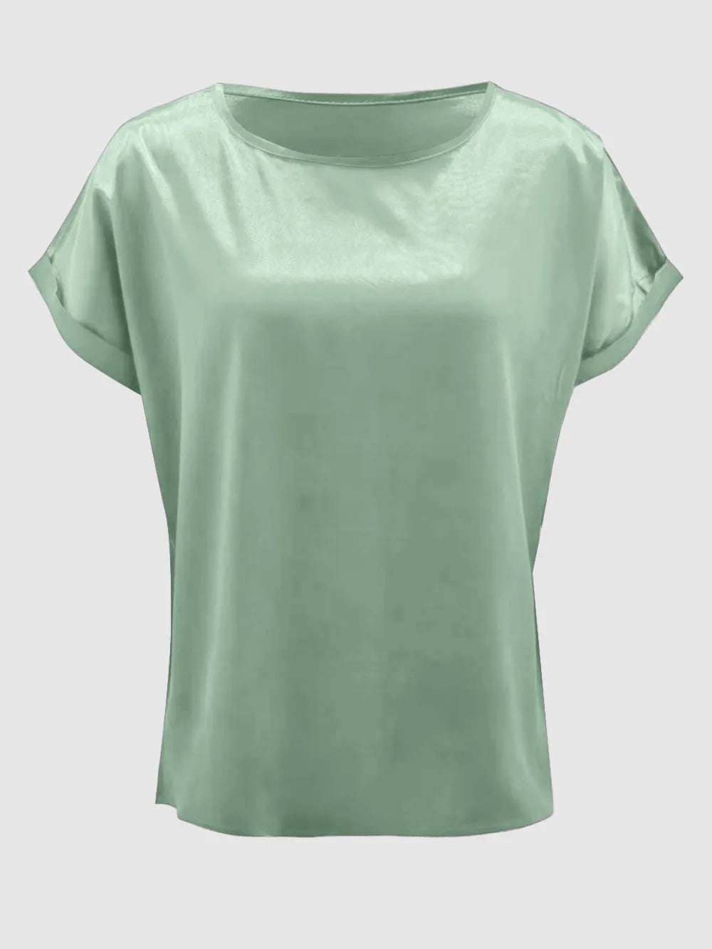 Round Neck Short Sleeve T-shirt (26)
