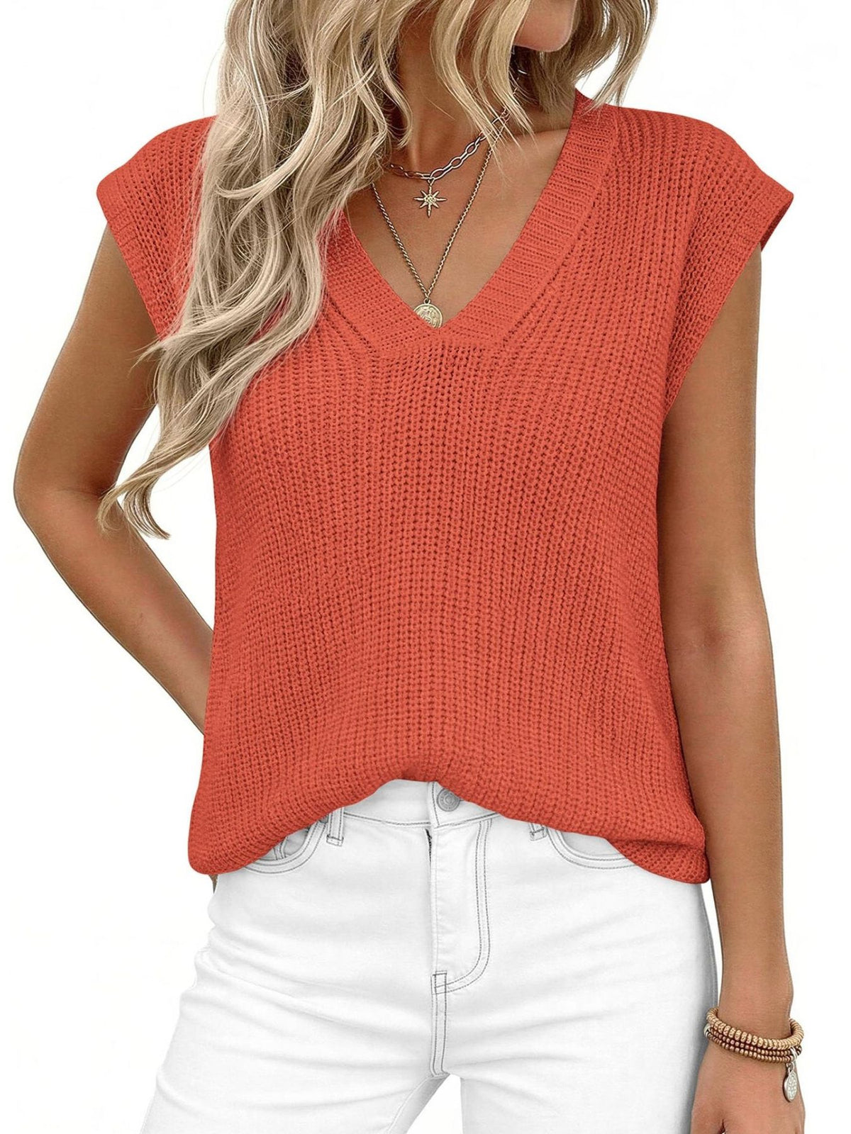 V-neck Sweater Vest (15)