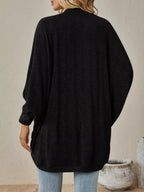 Open Front Cocoon Cardigan (2)